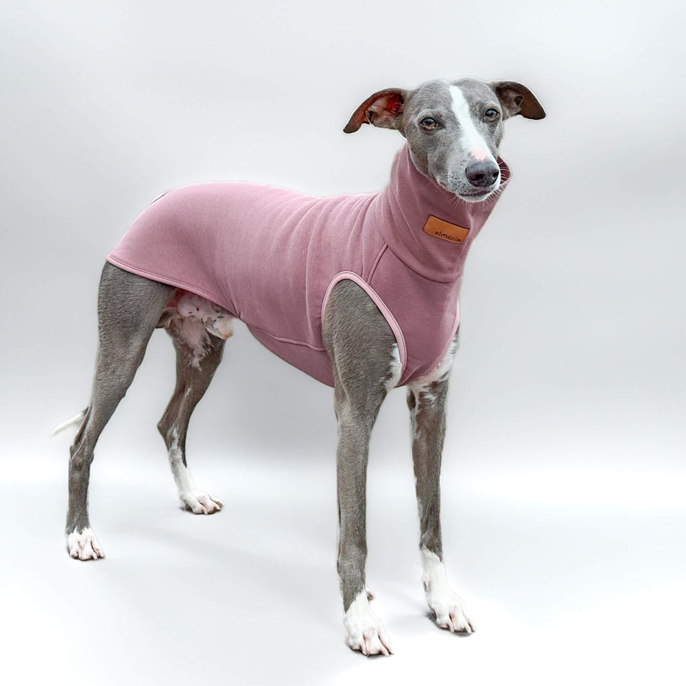 Windhund Pullover in altrosa Pullover für Windhunde, Whippet, Galgo, Podenco, Greyhound